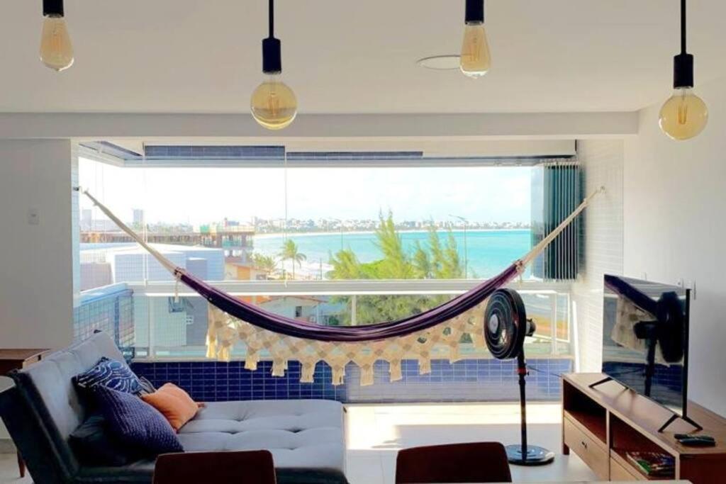 Joao Pessoa, A Dois Passos Do Paraiso, 2 Suites Com A/C, Vista Panoramica Para O Mar Do Bessa, Portaria 24H E 2 Vagas De Garagem 외부 사진