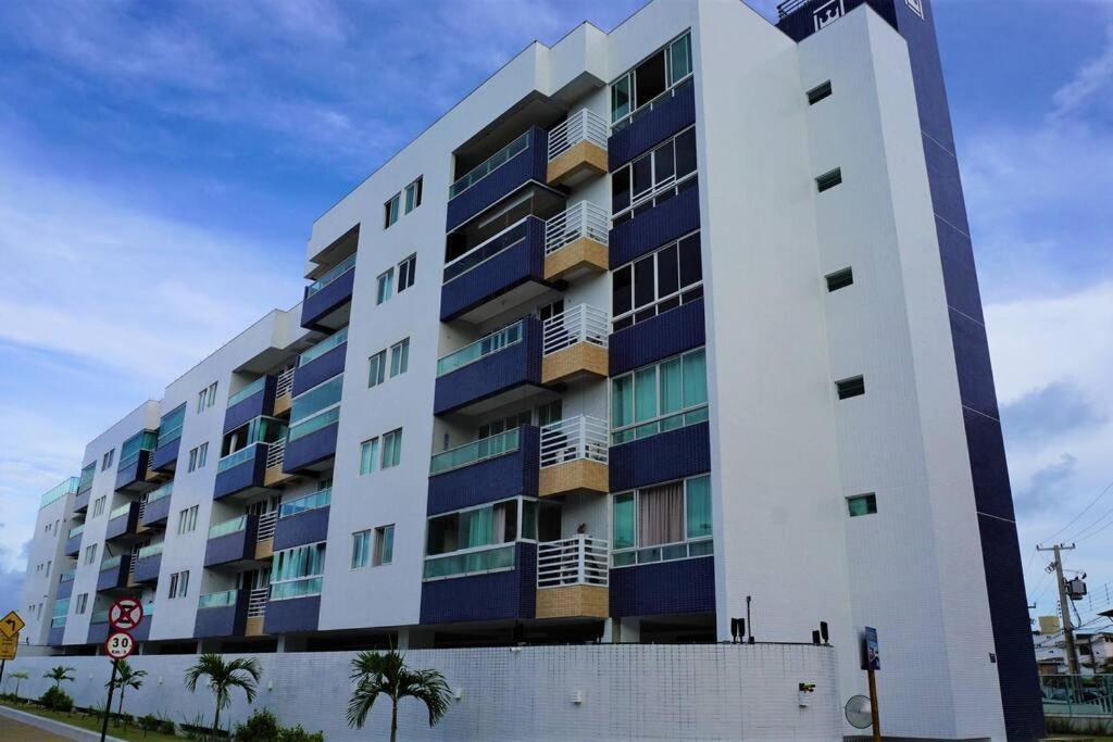 Joao Pessoa, A Dois Passos Do Paraiso, 2 Suites Com A/C, Vista Panoramica Para O Mar Do Bessa, Portaria 24H E 2 Vagas De Garagem 외부 사진
